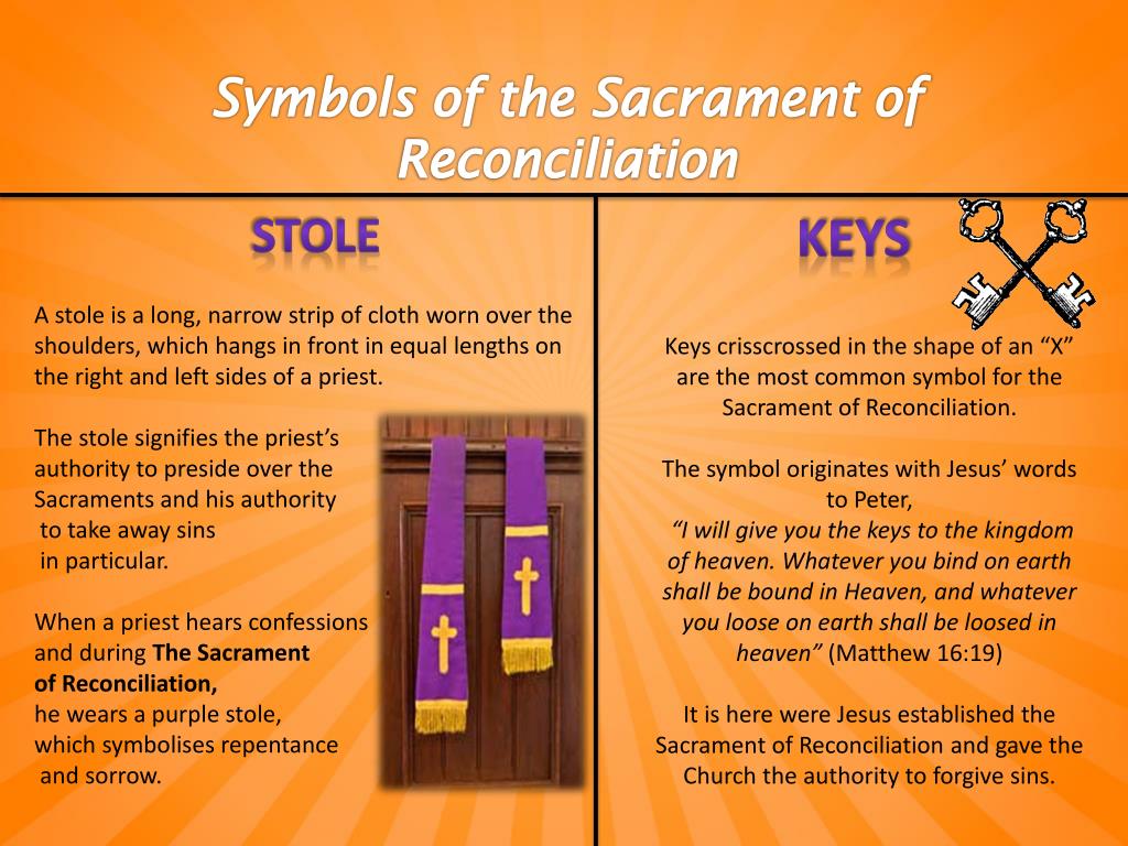 PPT The Sacrament of Reconciliation PowerPoint Presentation, free