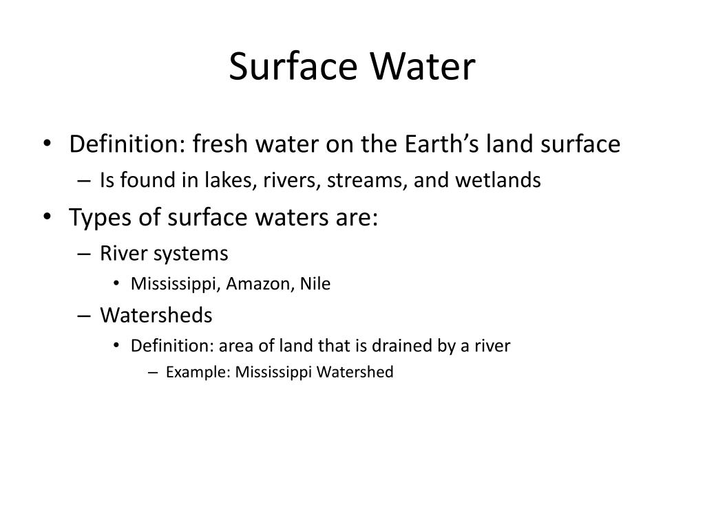PPT Watersheds PowerPoint Presentation, free download ID2628752