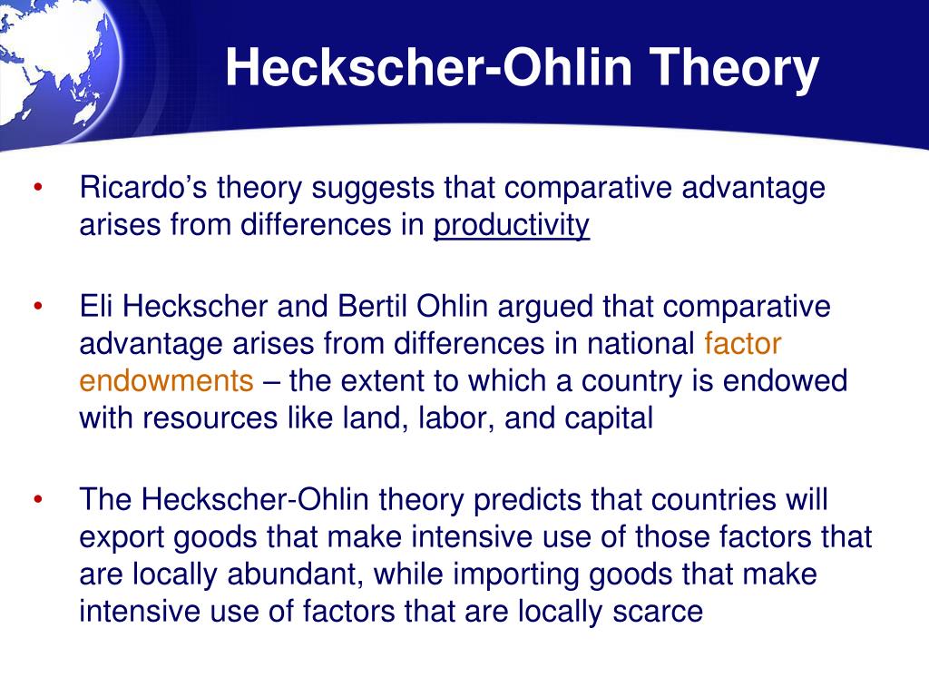 PPT Chapter 5 International Trade Theory PowerPoint Presentation