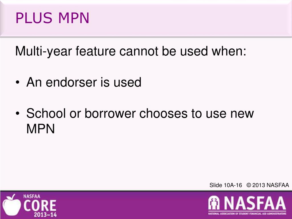 PPT Federal Direct Loans Reviewing Program Requirements and
