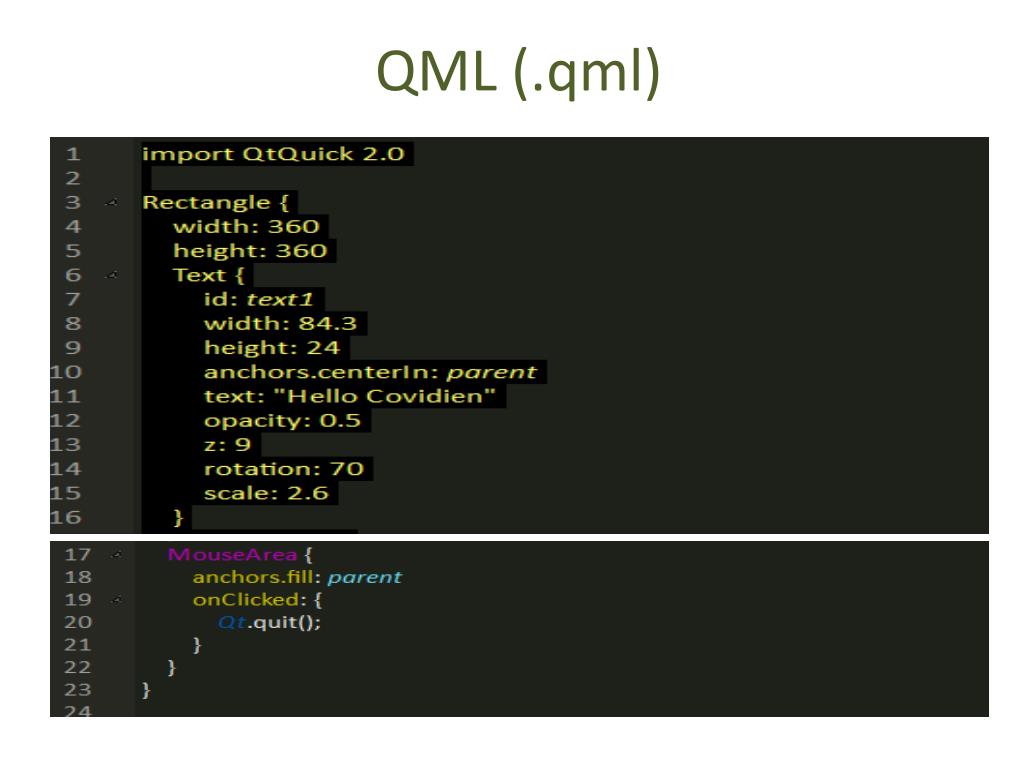 PPT QML PowerPoint Presentation, free download ID2631431
