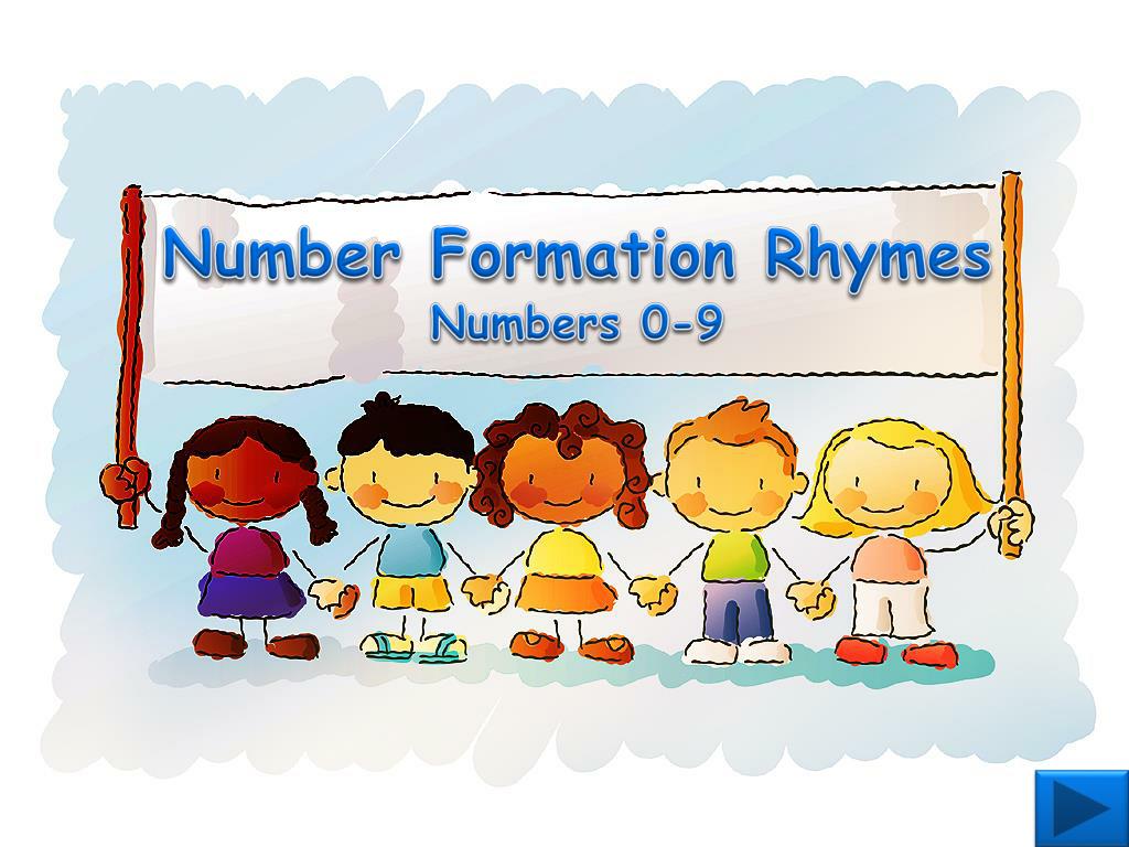 PPT Number Formation Rhymes PowerPoint Presentation, free download
