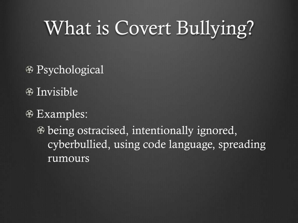 PPT Bullying PowerPoint Presentation, free download ID2633996