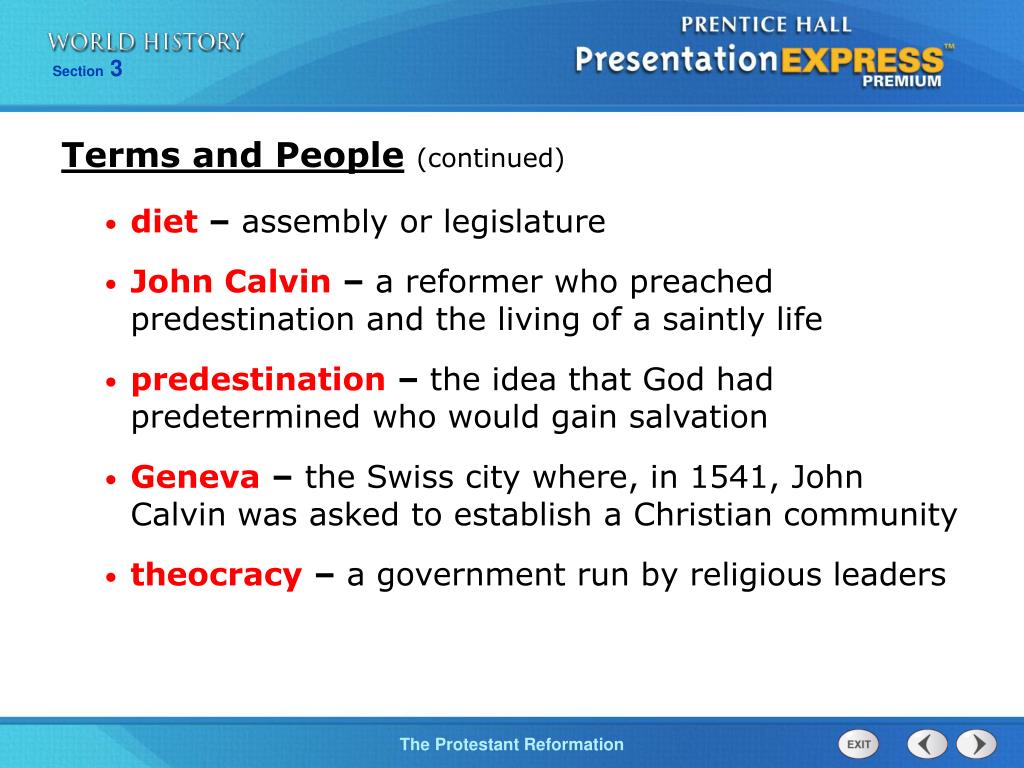 PPT Summarize the factors that encouraged the Protestant Reformation