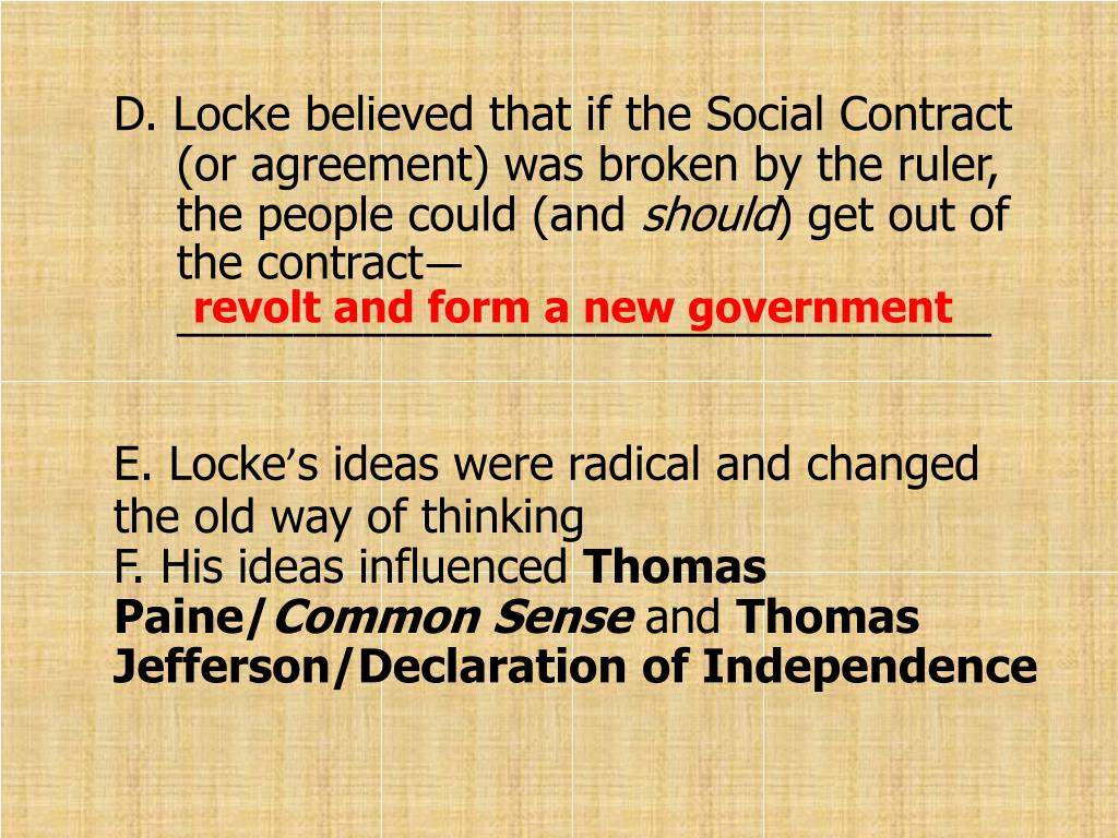 PPT John Locke ’ s Theory of Government — philosopher from England