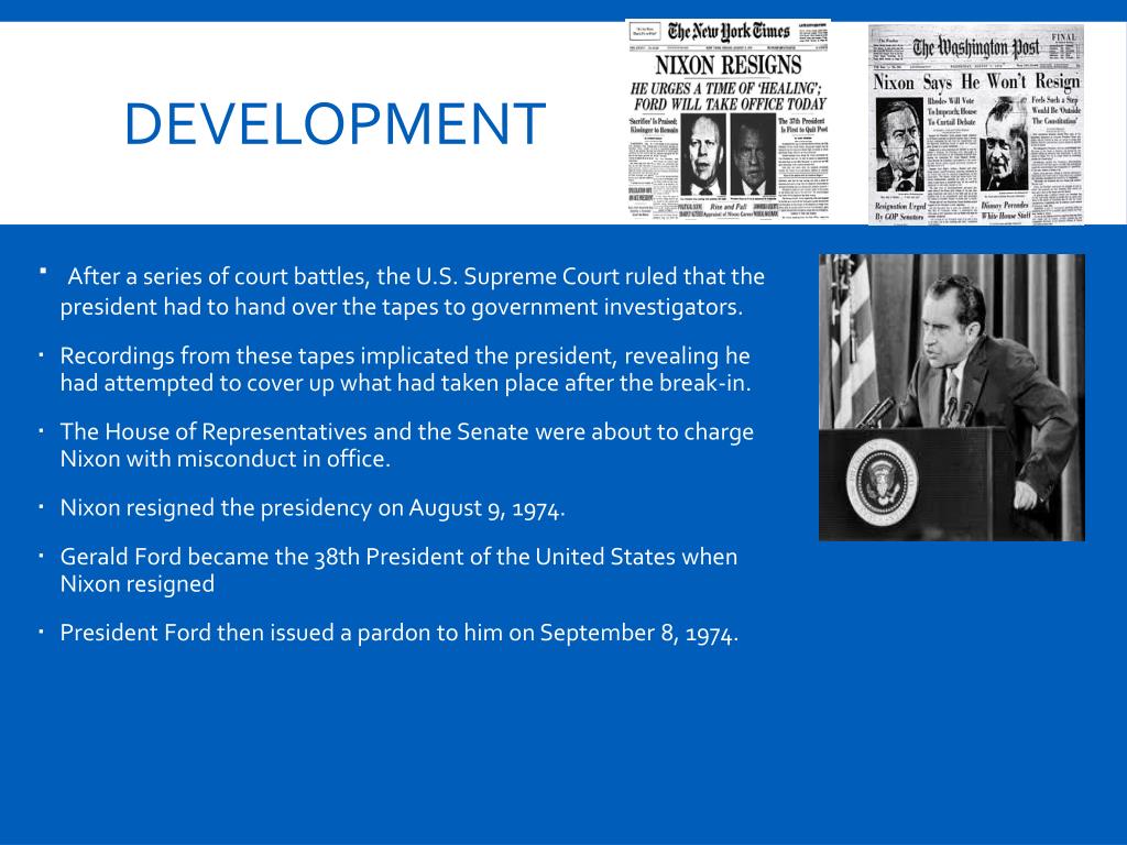 PPT WATERGATE SCANDAL ethical dilemma PowerPoint Presentation, free