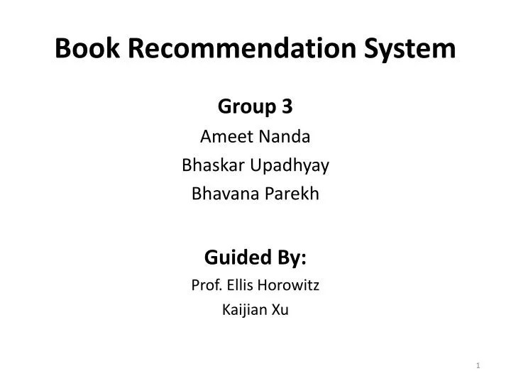 PPT Book System PowerPoint Presentation, free download