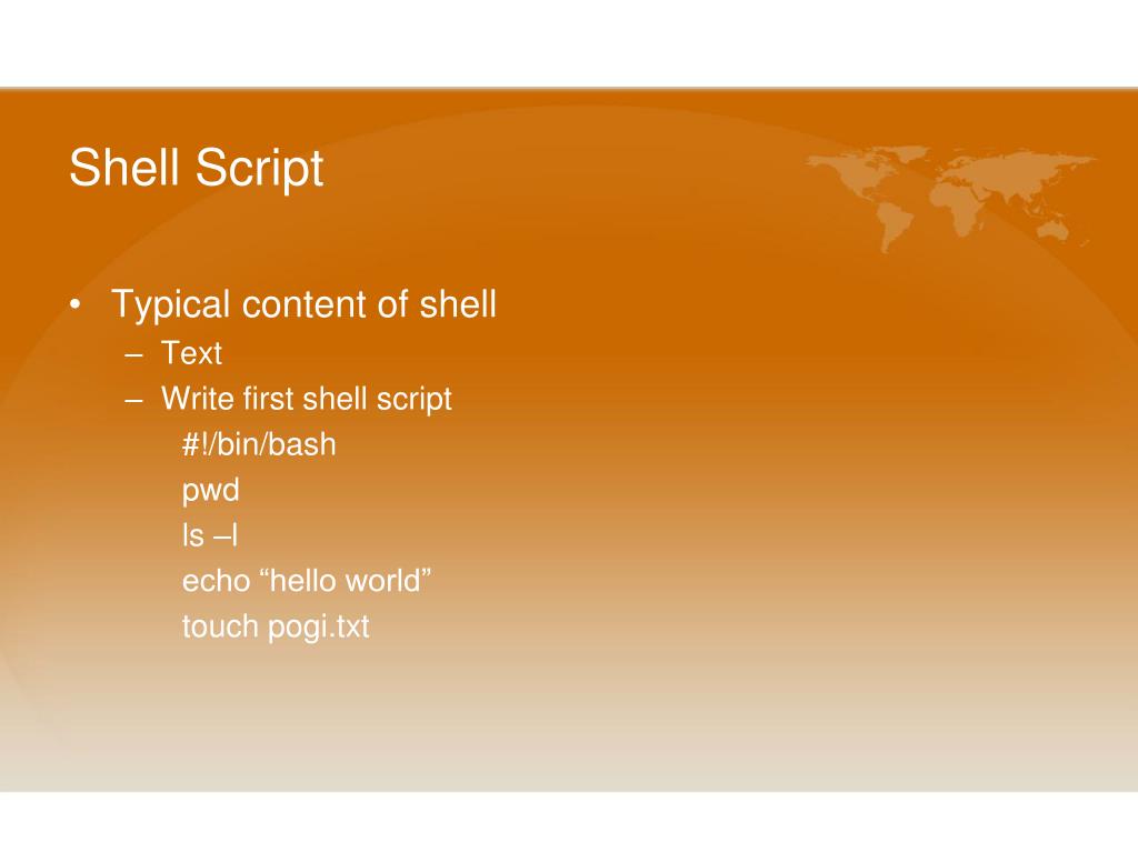PPT Introduction to Linux and Shell Scripting PowerPoint Presentation ID2639301