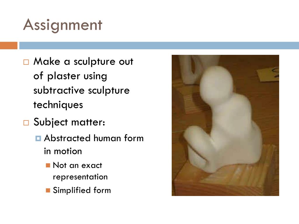 PPT Subtractive Sculpture PowerPoint Presentation, free download ID2640185