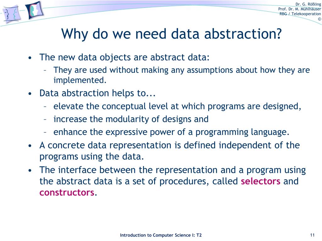 PPT Introduction to Computer Science I Topic 2 Structured Data Types