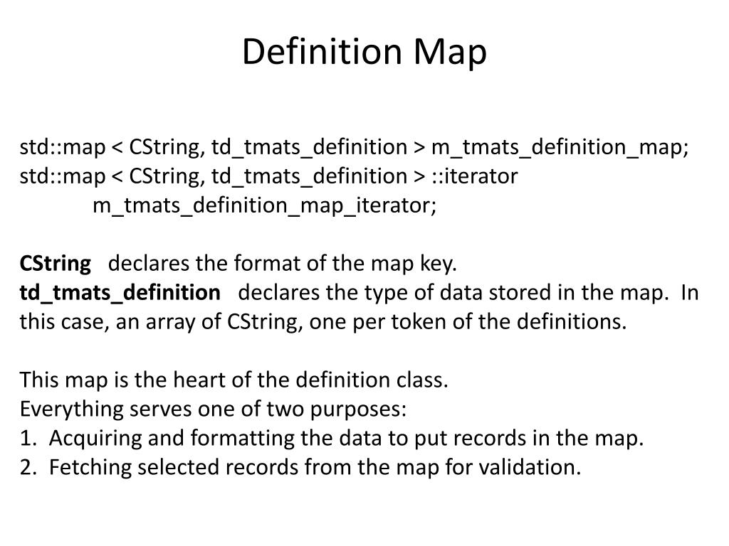 PPT Writing a Validator for TMATS PowerPoint Presentation, free