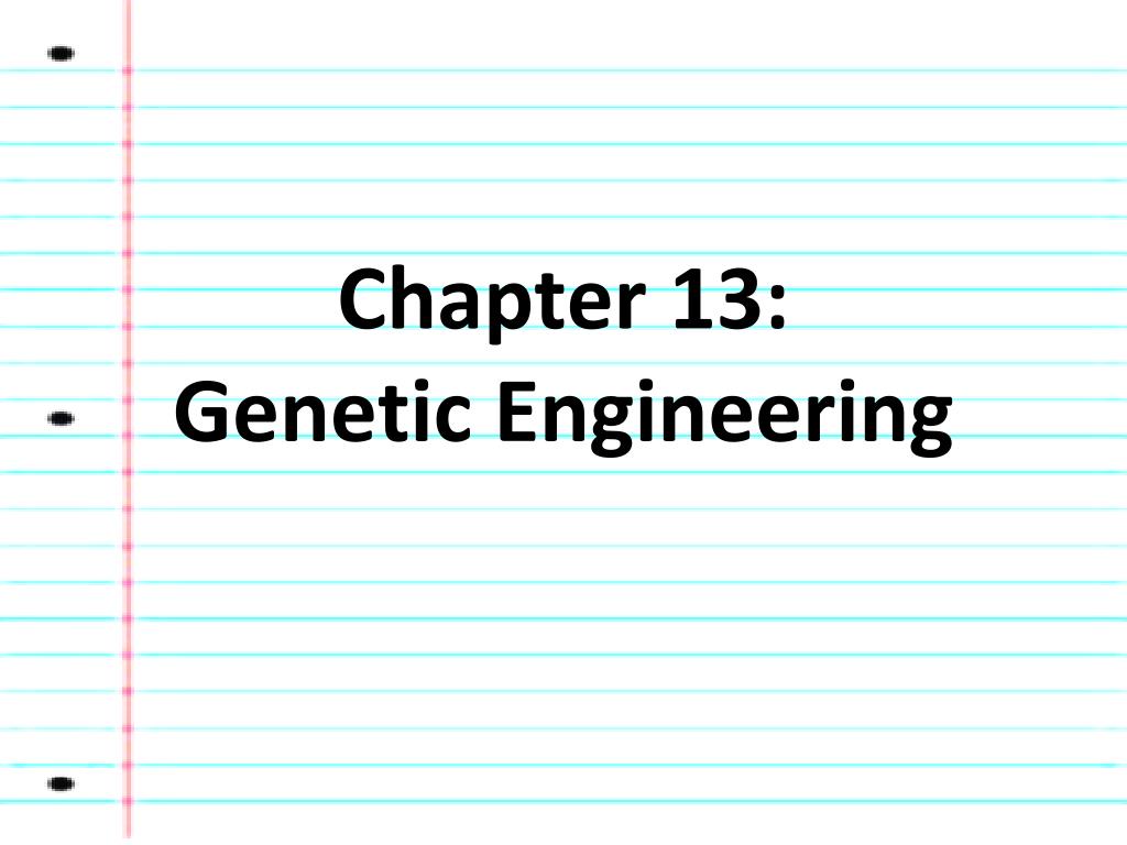 Chapter 13 Genetic Engineering Concept Map Answer Key PPT Chapter 13 Engineering PowerPoint Presentation, free