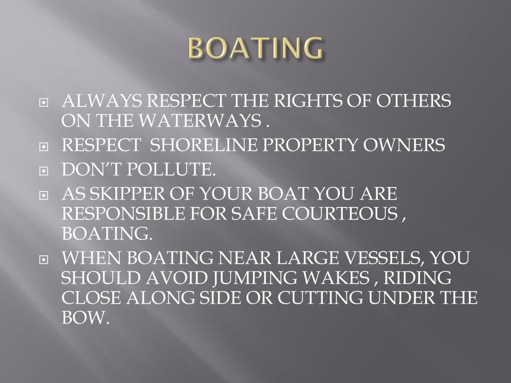 PPT BOATING EXAM PowerPoint Presentation, free download ID2648462