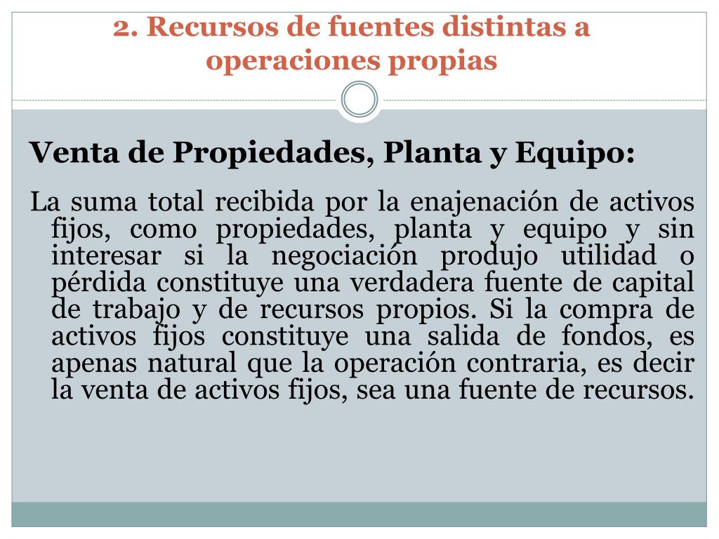 PPT ESTADO DE CAMBIOS EN LA SITUACION FINANCIERA