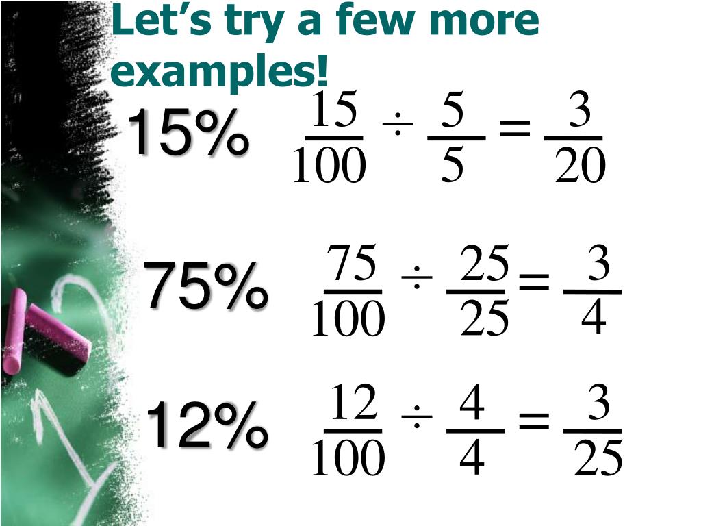 PPT Fractions, Decimals, Percents , & Scientific Notation PowerPoint