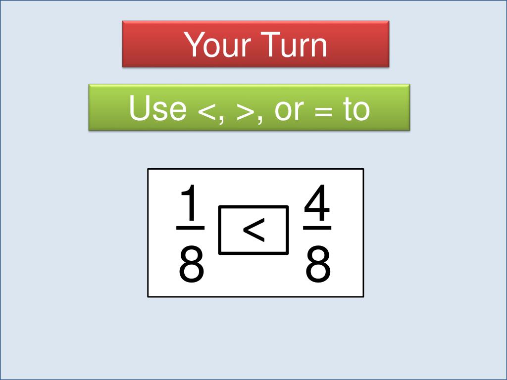 PPT Comparing & Ordering Fractions PowerPoint Presentation, free