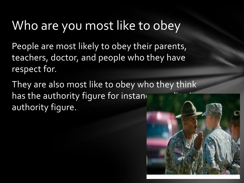 PPT Obedience PowerPoint Presentation, free download ID2651520