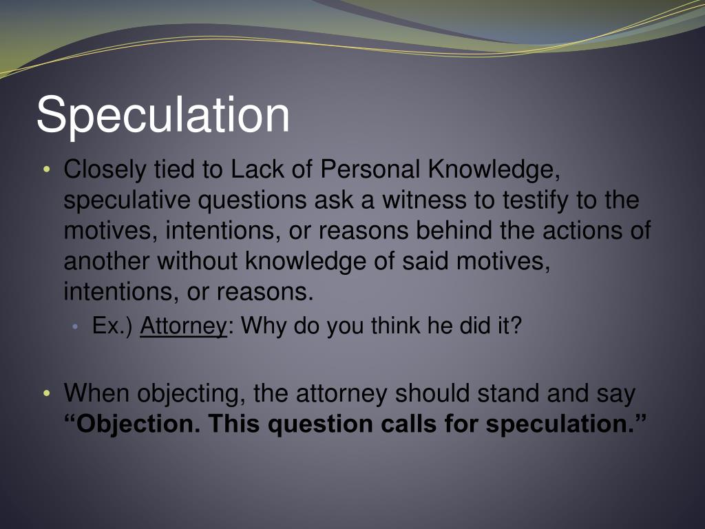 PPT Mock Trial Objections PowerPoint Presentation, free download ID