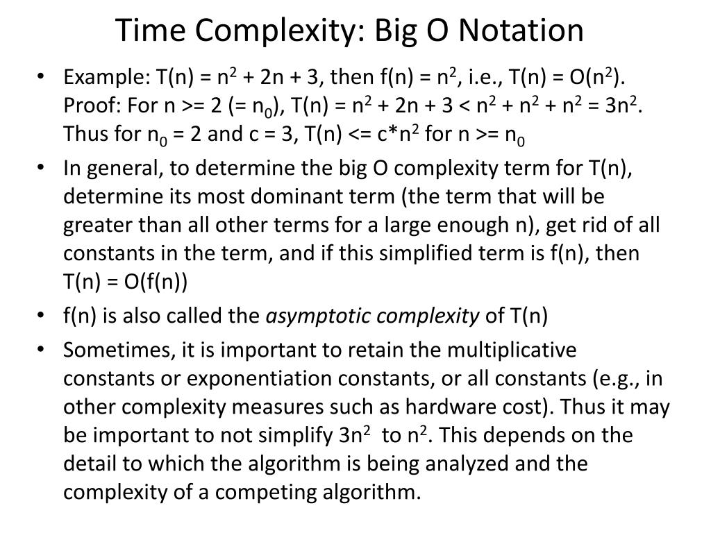 PPT Algorithmic Time Complexity Basics PowerPoint Presentation, free