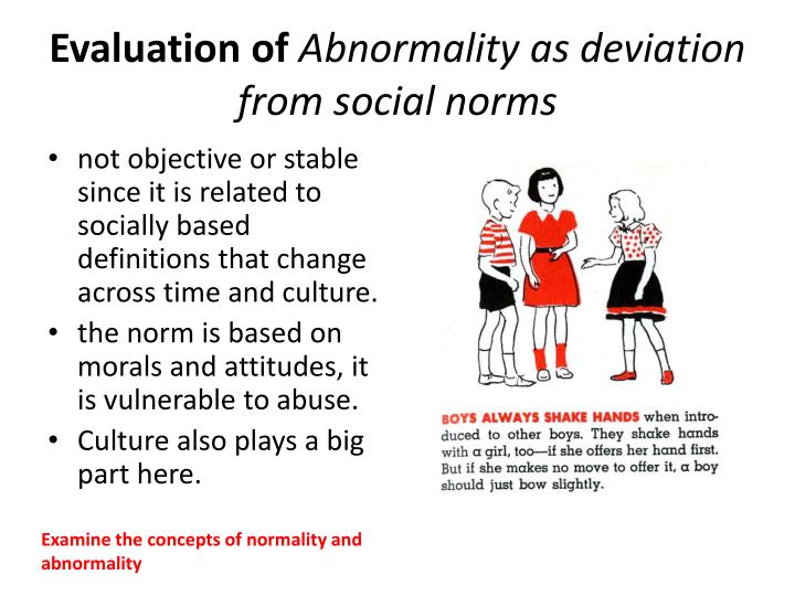 PPT Examine the concepts of normality and abnormality PowerPoint