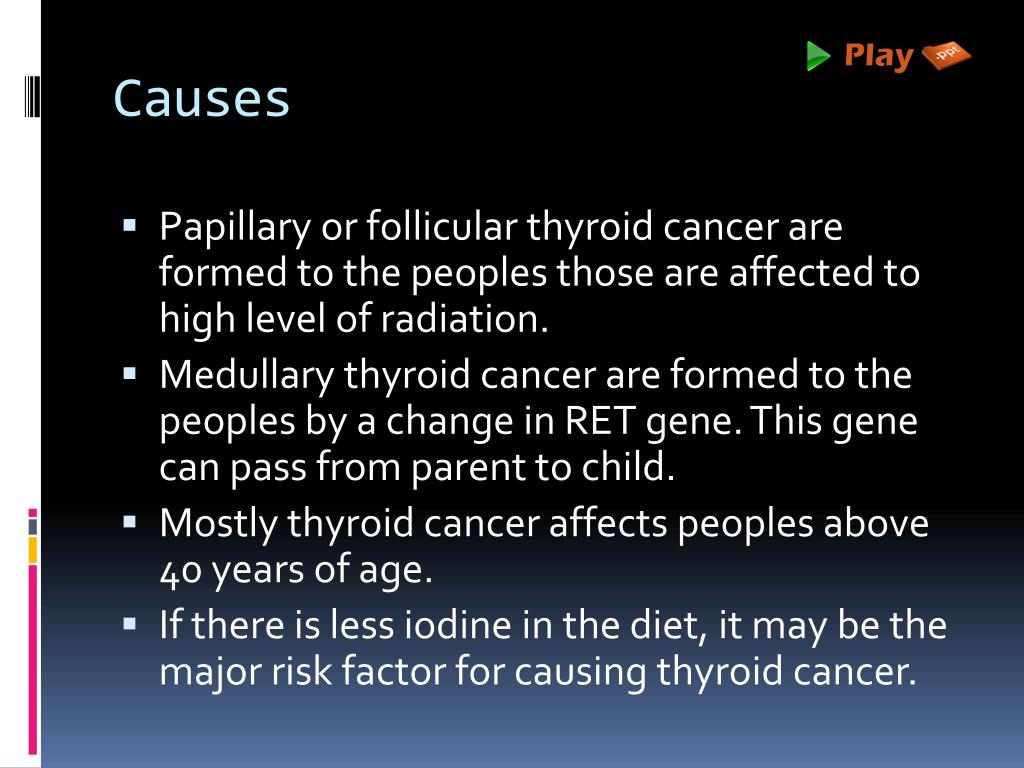 PPT Thyroid Cancer PowerPoint Presentation, free download ID2653786
