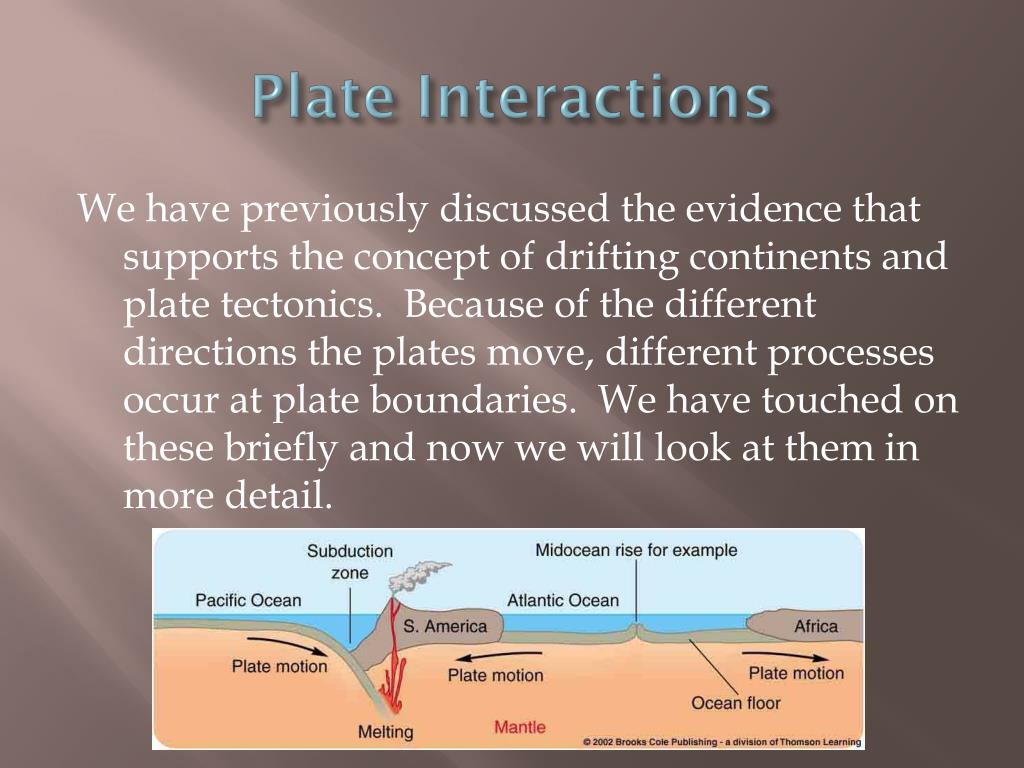 PPT Plate Interactions PowerPoint Presentation, free download ID