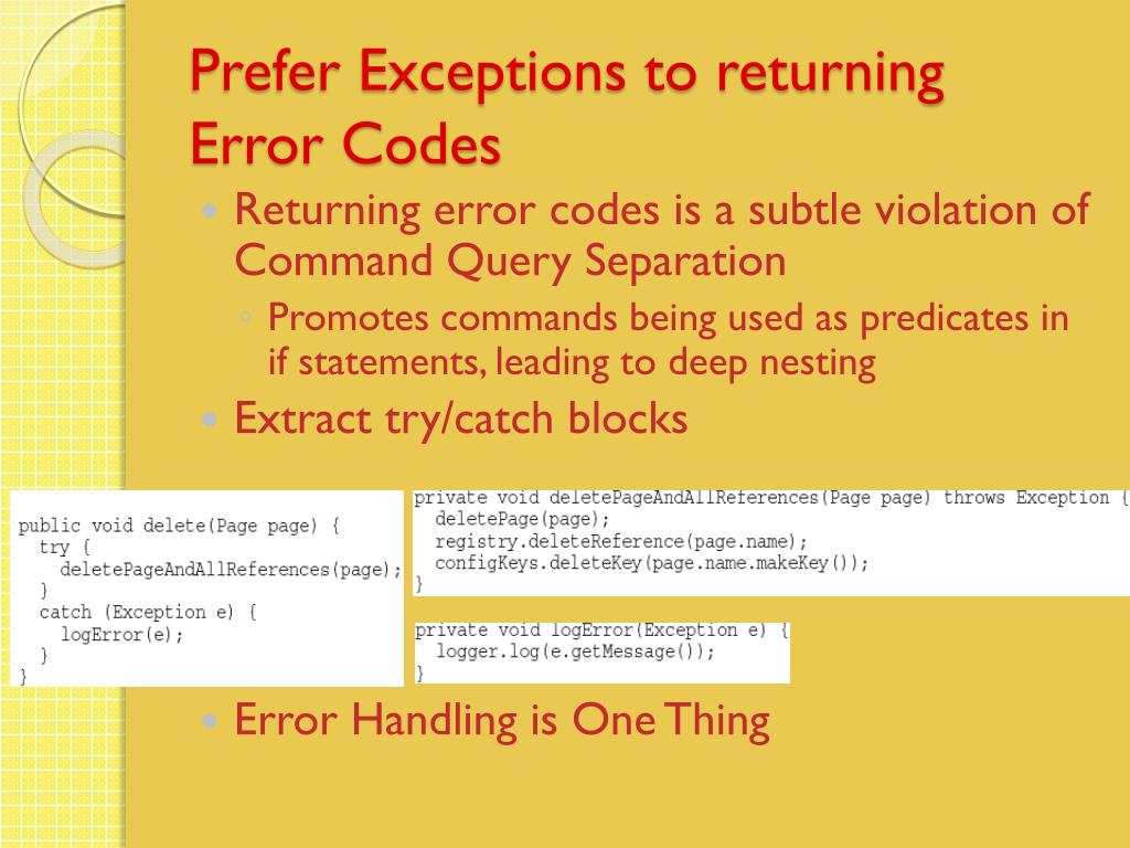 PPT Software Engineering Reading Group Clean Code Chapter 4