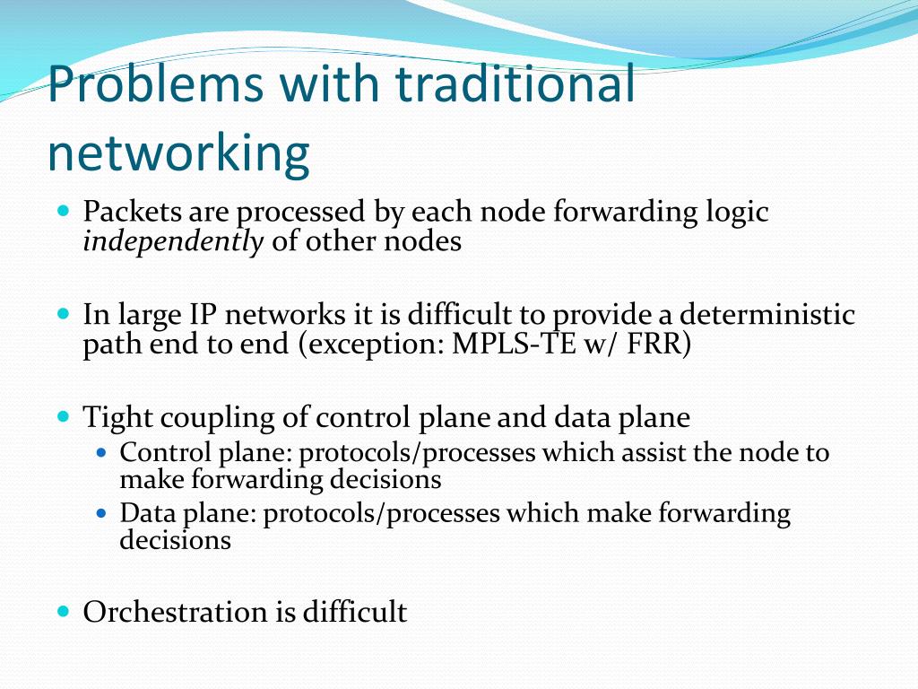 PPT SoftwareDefined Networking PowerPoint Presentation, free