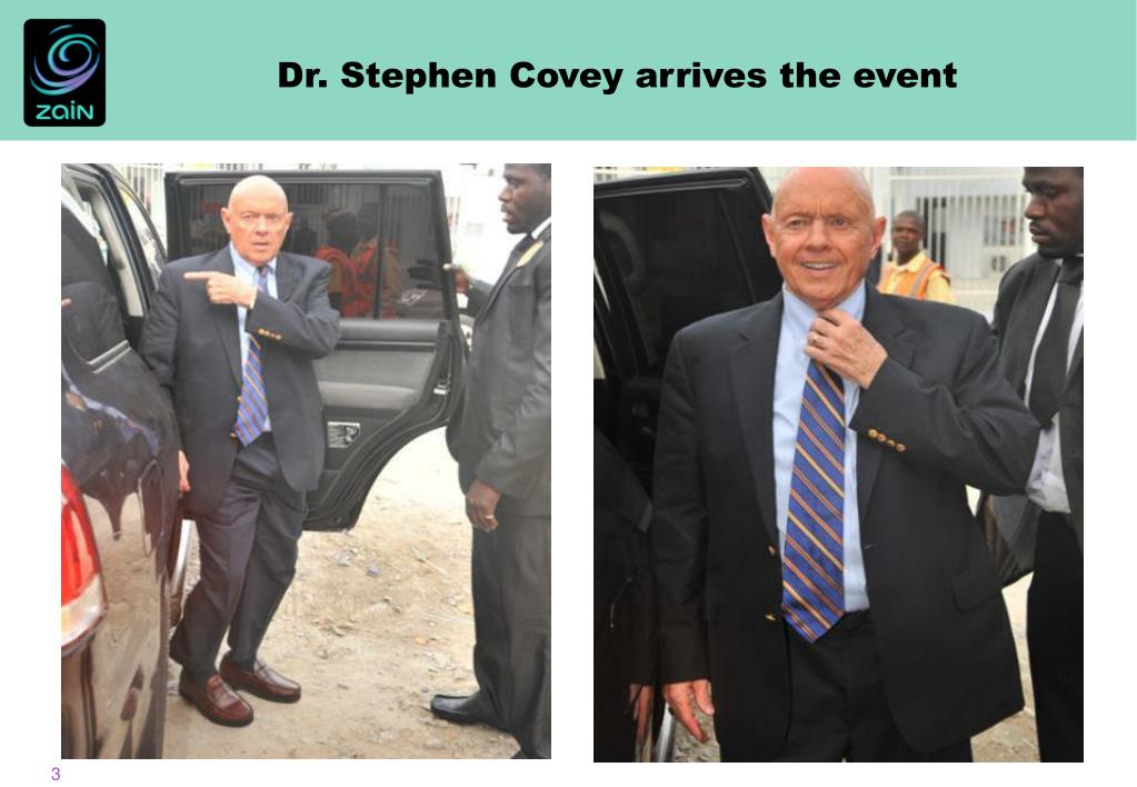 PPT An Evening with Dr. Stephen COVEY PowerPoint Presentation, free