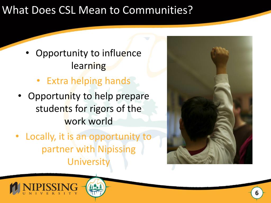 PPT Year Five Concurrent Education Biidaaban Community Service