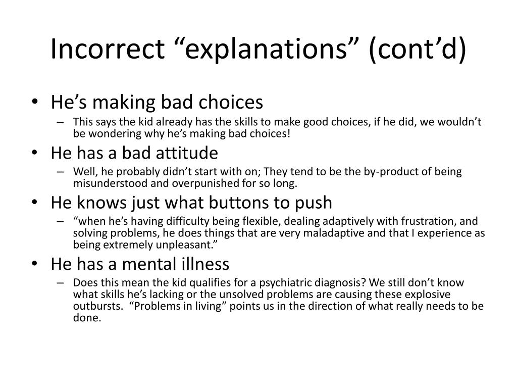 PPT The Explosive Child By Ross W. Greene, Ph.D PowerPoint