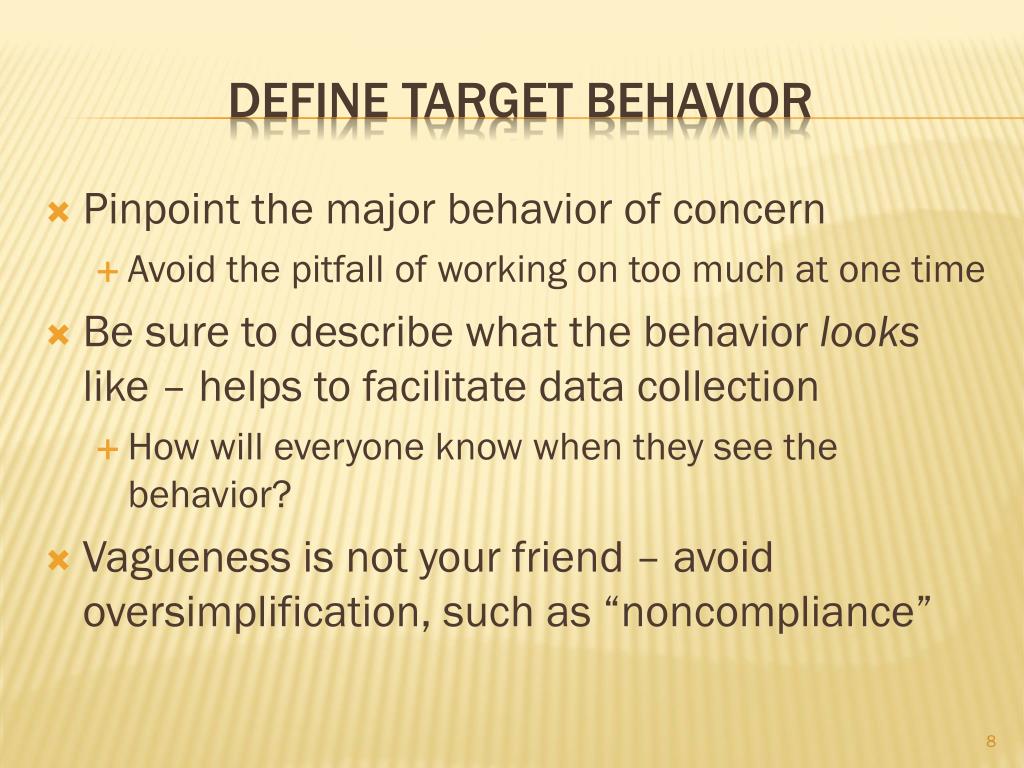 PPT Initial Line of Inquiry How to Recognize Effective Behavior