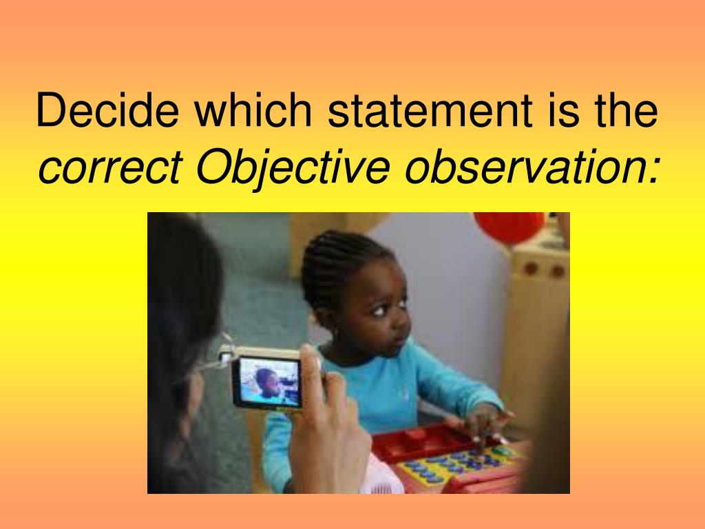 PPT OBSERVING CHILDREN PowerPoint Presentation, free download ID