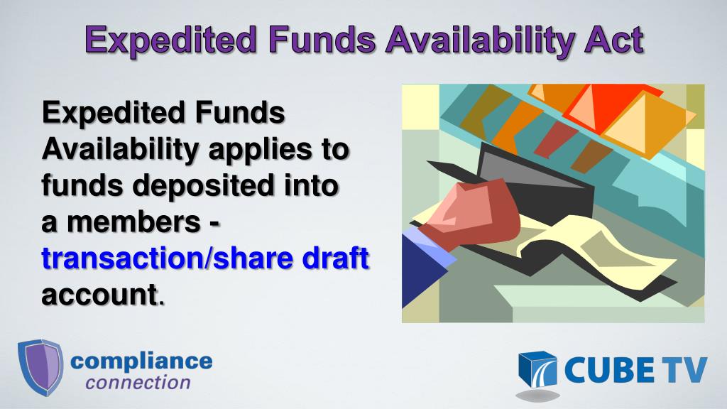 PPT Expedited Funds Availability Act PowerPoint Presentation, free download ID2667686