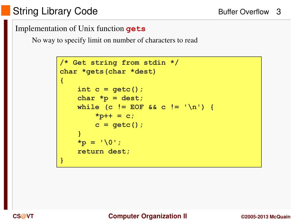 PPT Buffer Overflows PowerPoint Presentation, free download ID2670174