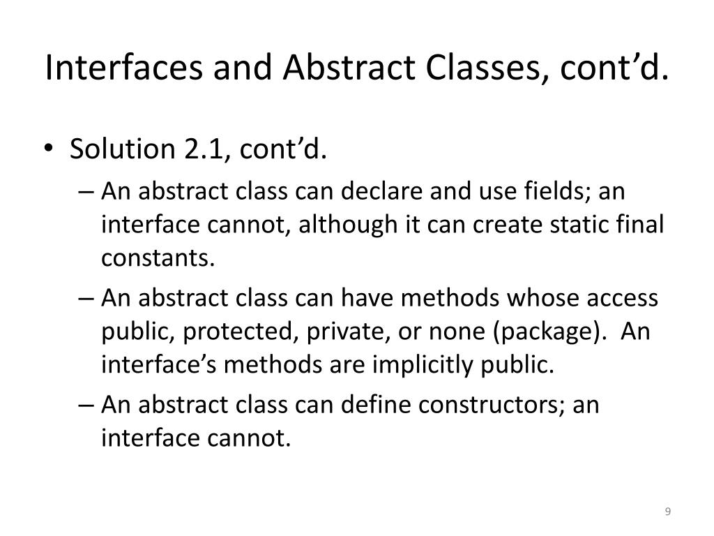 PPT Design Patterns in Java Part I Interface Patterns Chapter 2 Introducing Interfaces
