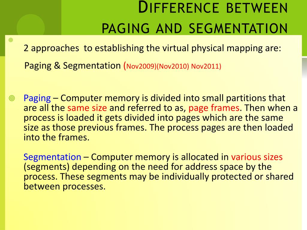 PPT Chapter 7 VIRTUAL MEMORY PowerPoint Presentation, free download