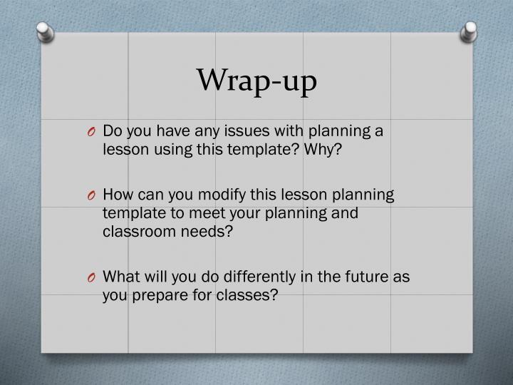 Wrap Up Report Template Card Template