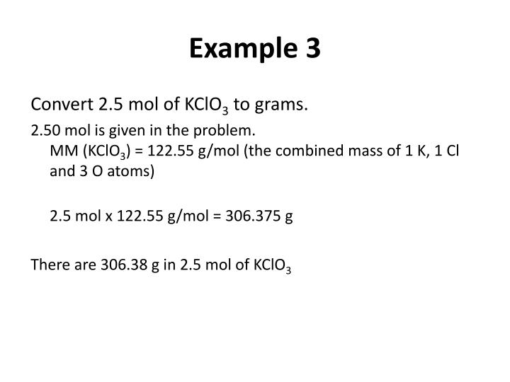 PPT Molar Mass PowerPoint Presentation ID2674770