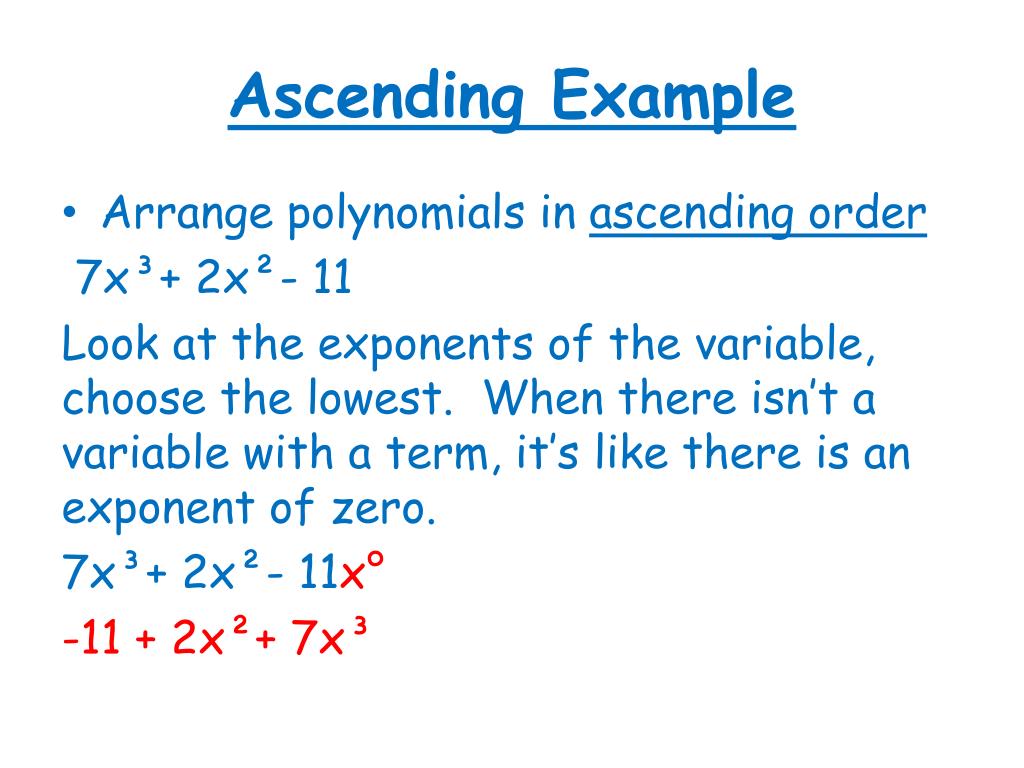PPT Polynomials PowerPoint Presentation, free download ID2676125