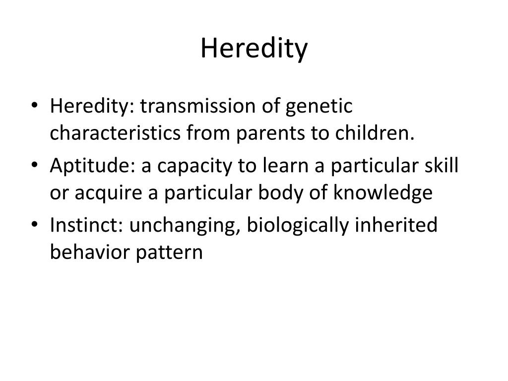 PPT Nature vs. Nurture PowerPoint Presentation ID2676169