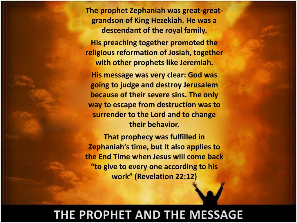 PPT THE DAY OF THE LORD (ZEPHANIAH) PowerPoint Presentation, free