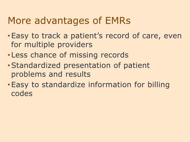 PPT Electronic Medical Record Systems PowerPoint Presentation ID