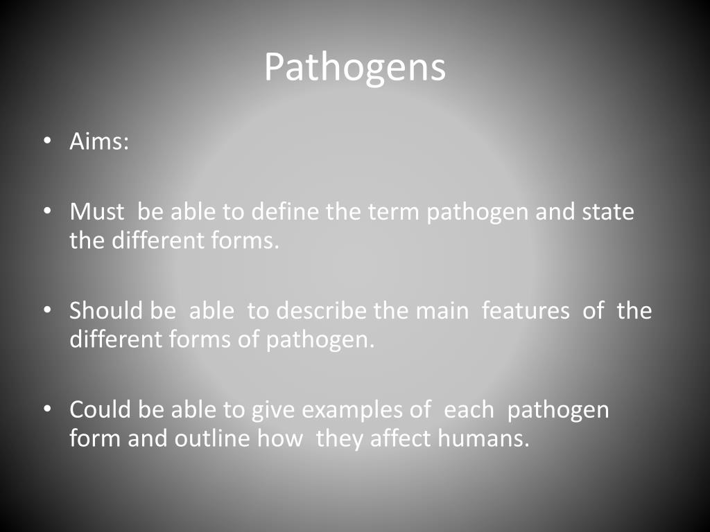 PPT Pathogens PowerPoint Presentation, free download ID2678986
