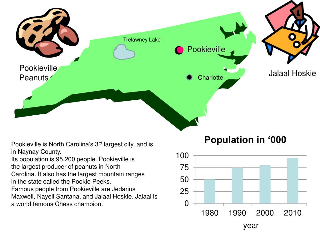 PPT NC POPULATION PROJECT You will complete a study of major