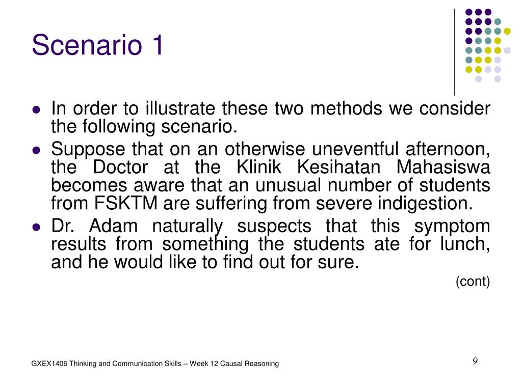 PPT Causal Reasoning PowerPoint Presentation, free download ID2682309