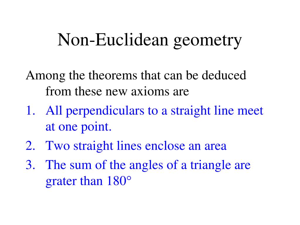 PPT NonEuclidean geometry and consistency PowerPoint Presentation, free download ID2683826
