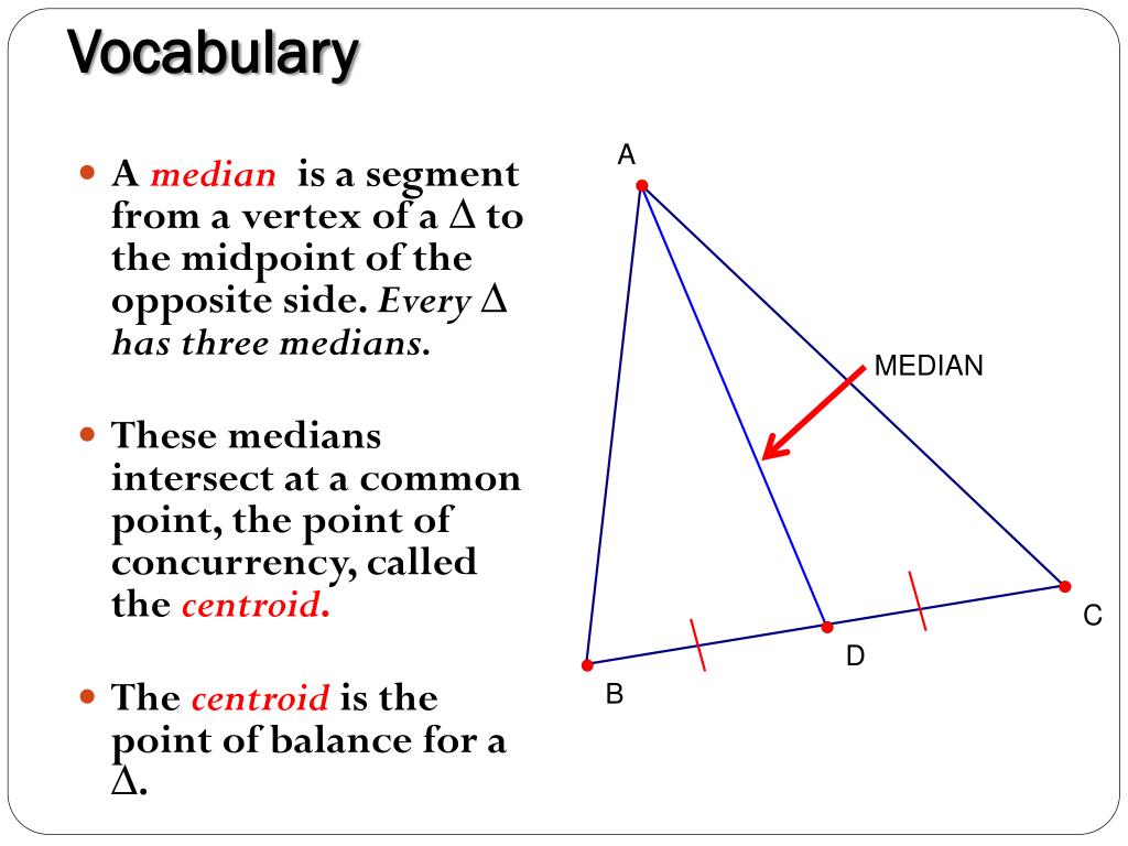 PPT 5.4 Medians and Altitudes PowerPoint Presentation