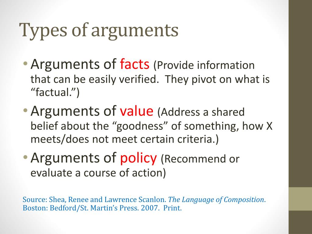 PPT “Everything’s an Argument” PowerPoint Presentation, free download