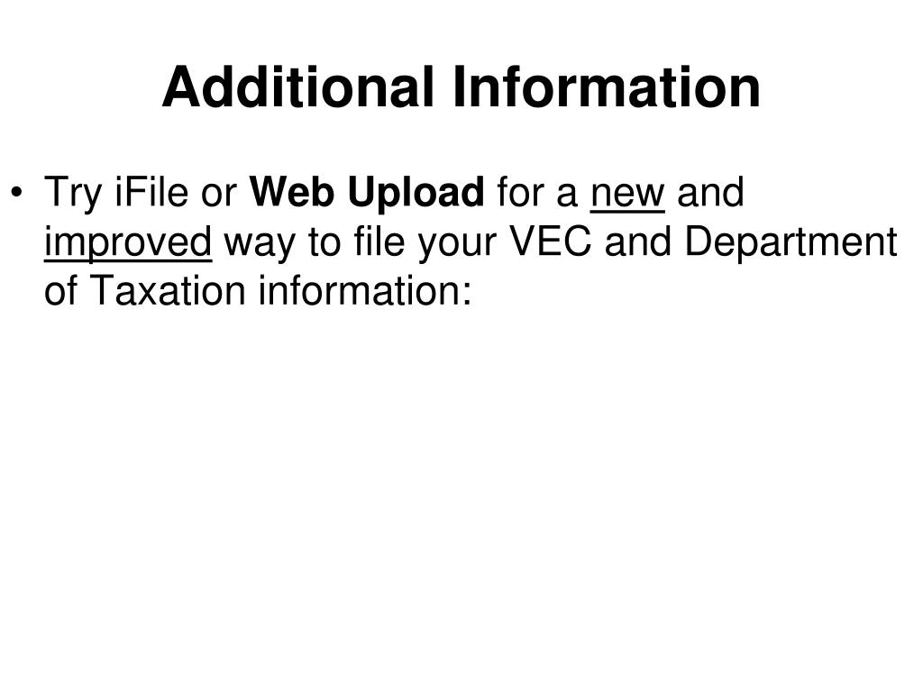 PPT VIRGINIA EMPLOYMENT COMMISSION PowerPoint Presentation, free